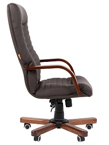 Офисное кресло CHAIRMAN 480WD, экокожа,  коричневый N